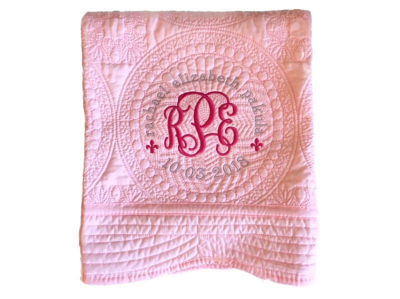 personalized baby quilts