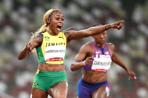 Elaine Thompson-Herah Spikes