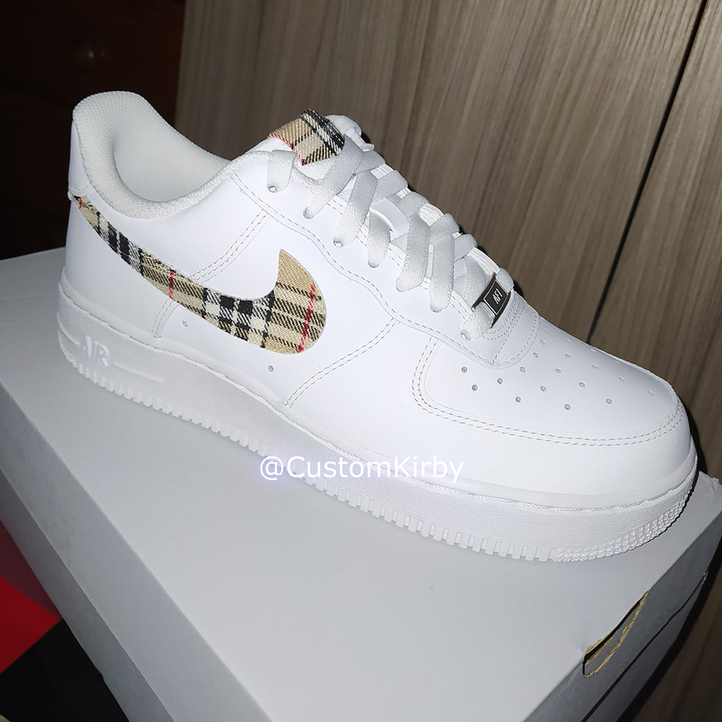 nike plaid air force 1