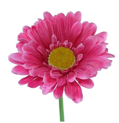 Artificial Pink Gerbera Flower Stem | Faux Flowers – Blue Frog Toys