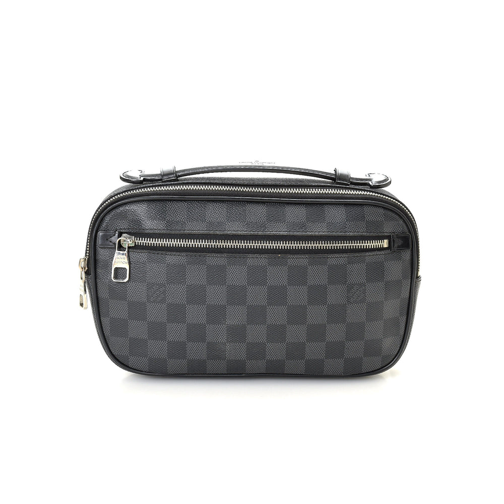 Louis Vuitton Damier Graphite Ambler Black