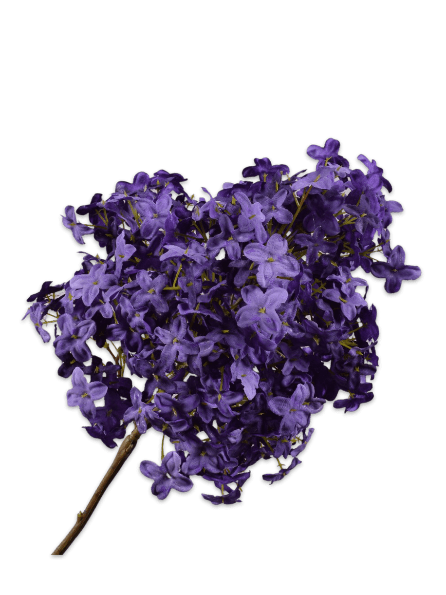  TilbehørSilk-ka Hydrangea Stem 96cm Decor - Purple