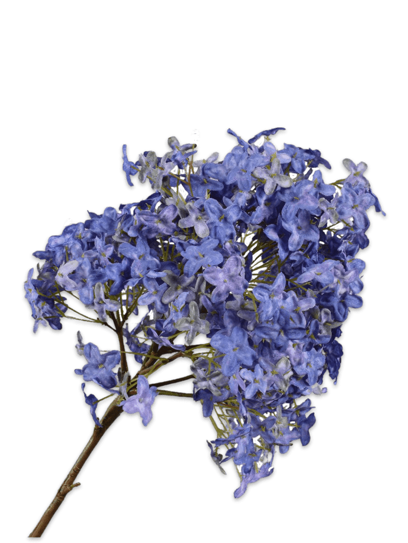  TilbehørSilk-ka Hydrangea Stem 96cm Decor - Blue