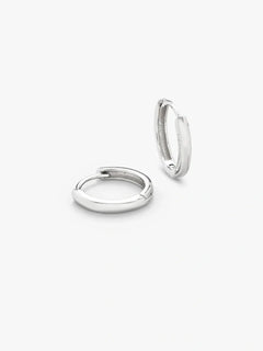 Classic hoops medium - sølv