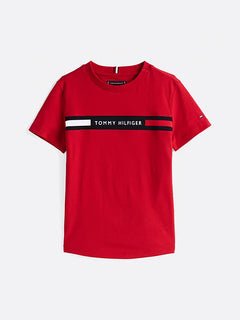 IM FLAG INSERT T-SKJORTE  - Medium Red