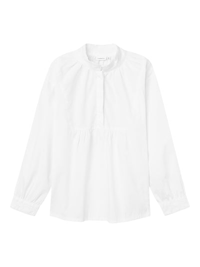 TERINA festdraktskjorte - Bright White