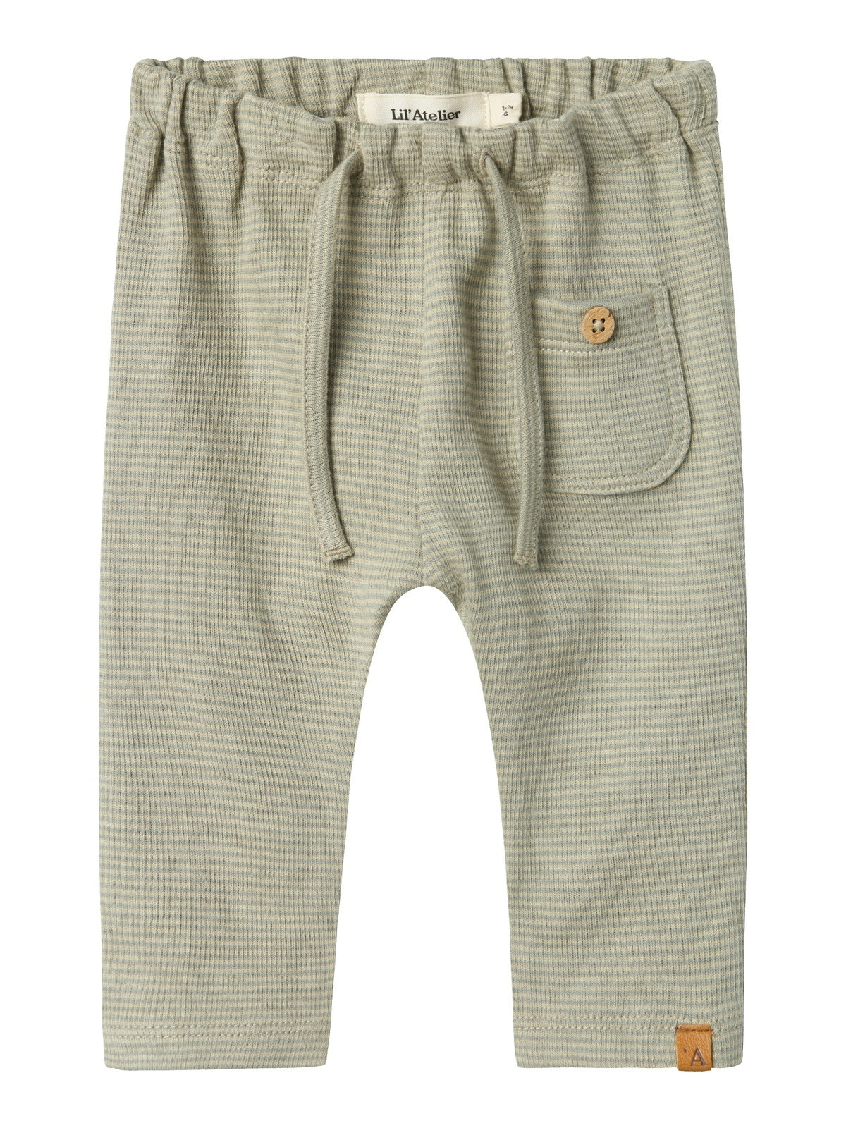 Lil' Atelier Feng Bukse - Moss Gray