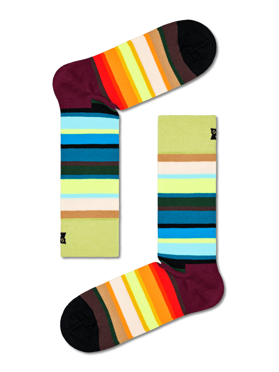 TilbehørHappy Socks Stripe Sokk - Light Green