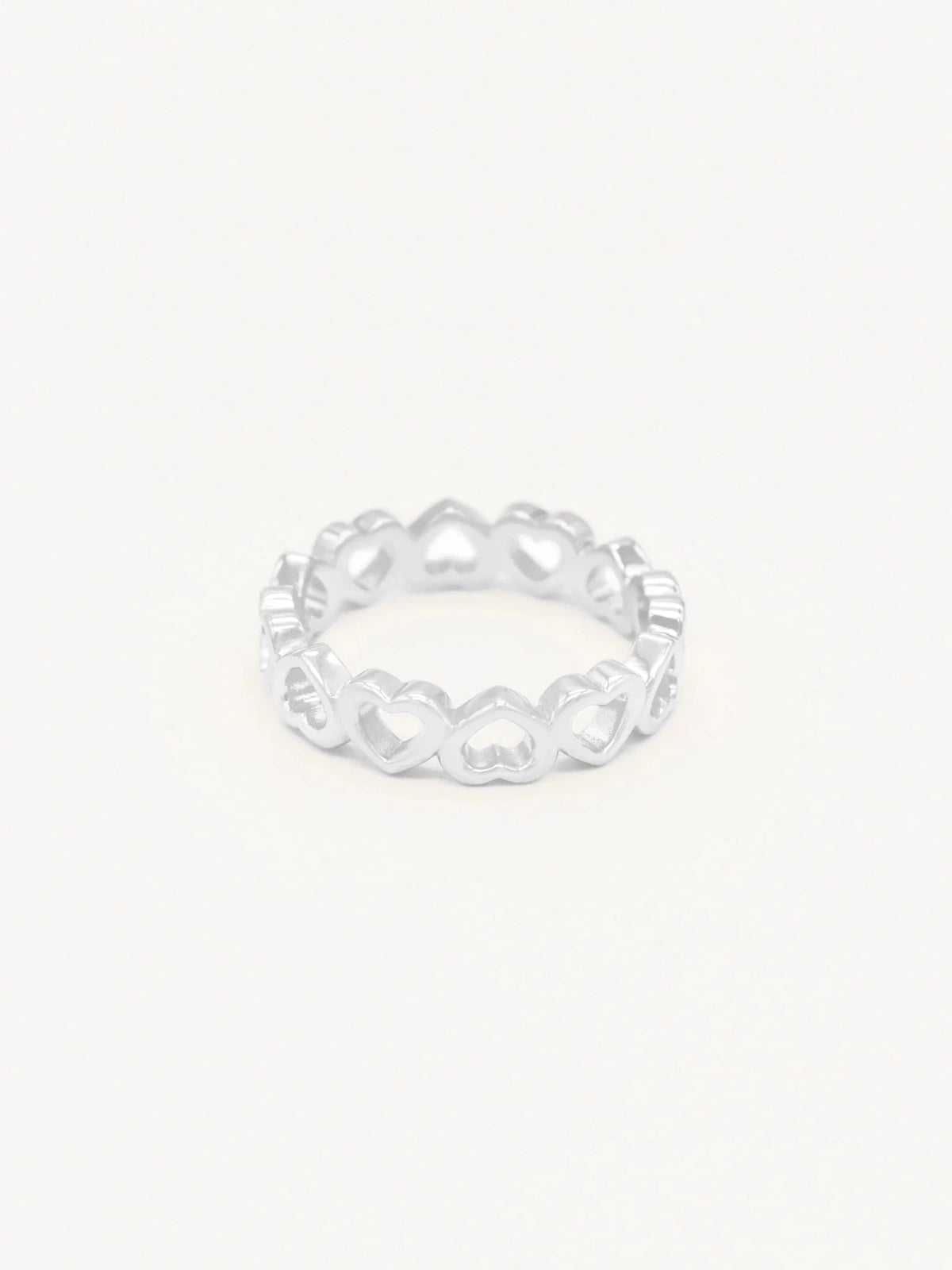  TilbehørWho Is She Amour Band Ring - Silver