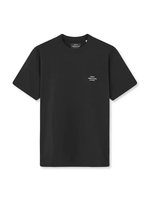  T-skjorteMads Nørgaard Cotton Jersey Frode Emb Logo Tee - Black