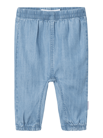 Rose Shaped Jeans - Medium Blue Denim
