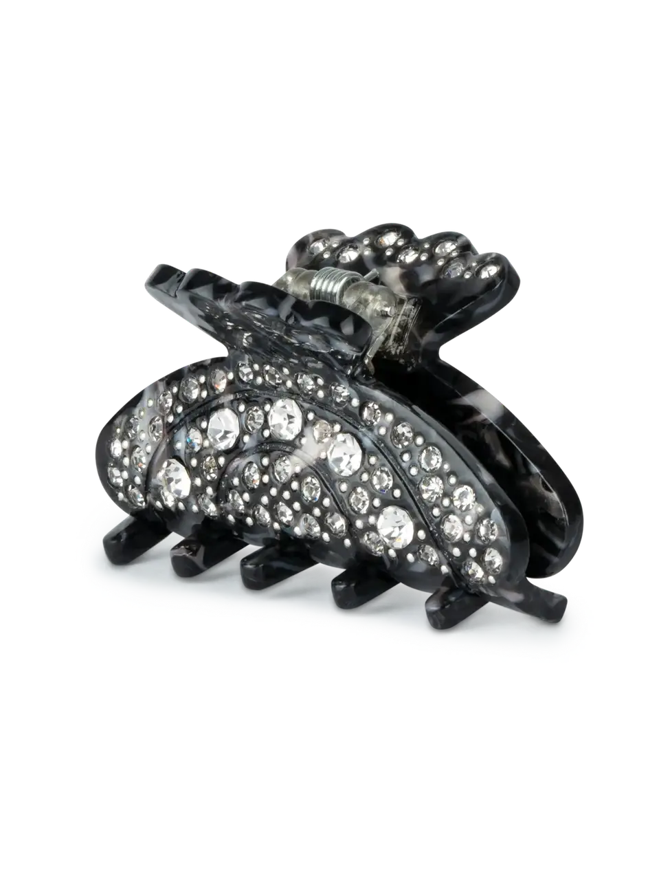  TilbehørSui Ava Helen Breathtaking Mini Hårklype - Obsidian Black