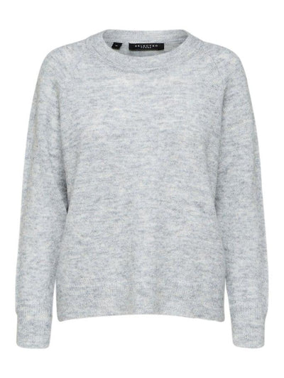 Lulu knit genser - grå