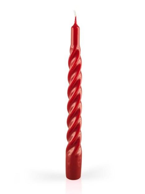  InteriørCandles with a Twist Candles With a Twist - Dark Red