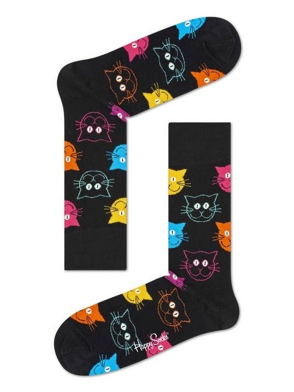  TilbehørHappy Socks Cat Sokker - Multifarget