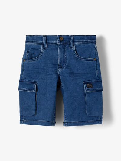 Ryan denim shorts - blå