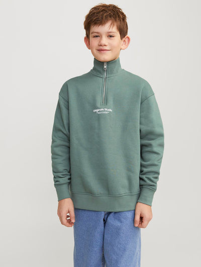 VESTERBRO SWEAT QUARTER ZIP - Laurel Wreath