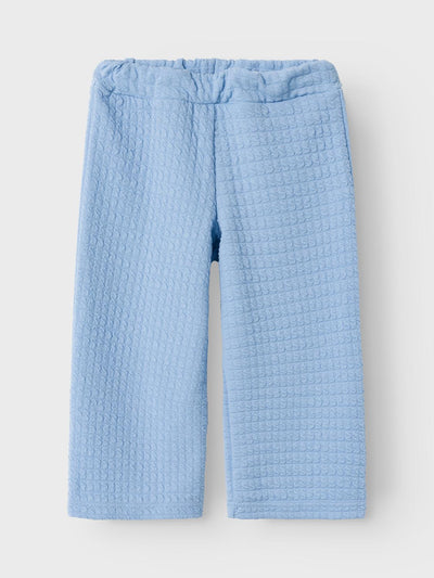 FALINO WIDE bukse - Chambray Blue