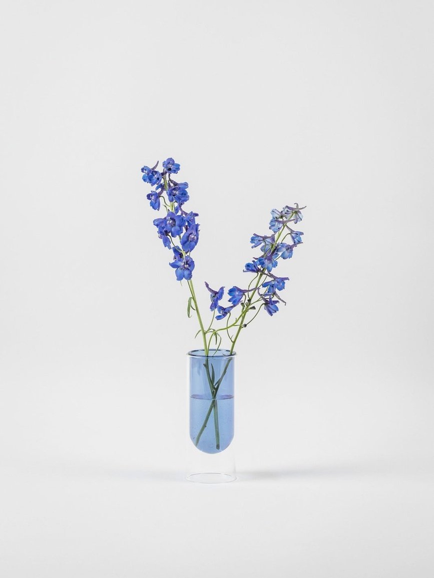  TilbehørStudio About Lav Blomster Vase -Blå