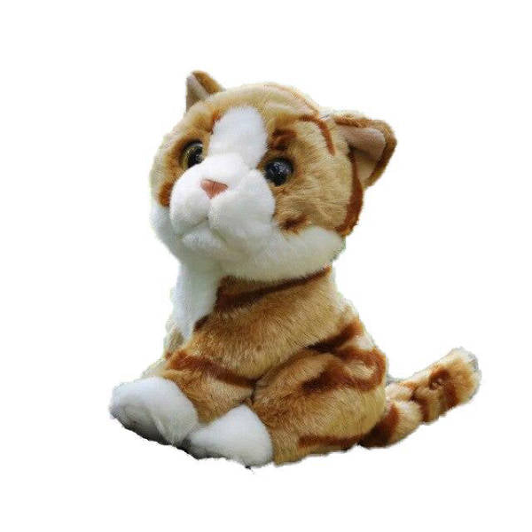 Peluche Chat Roux Ma Peluche Calin