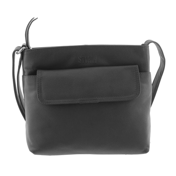 Buy Storm Black Northway Laptop Messenger Bag from the Next UK