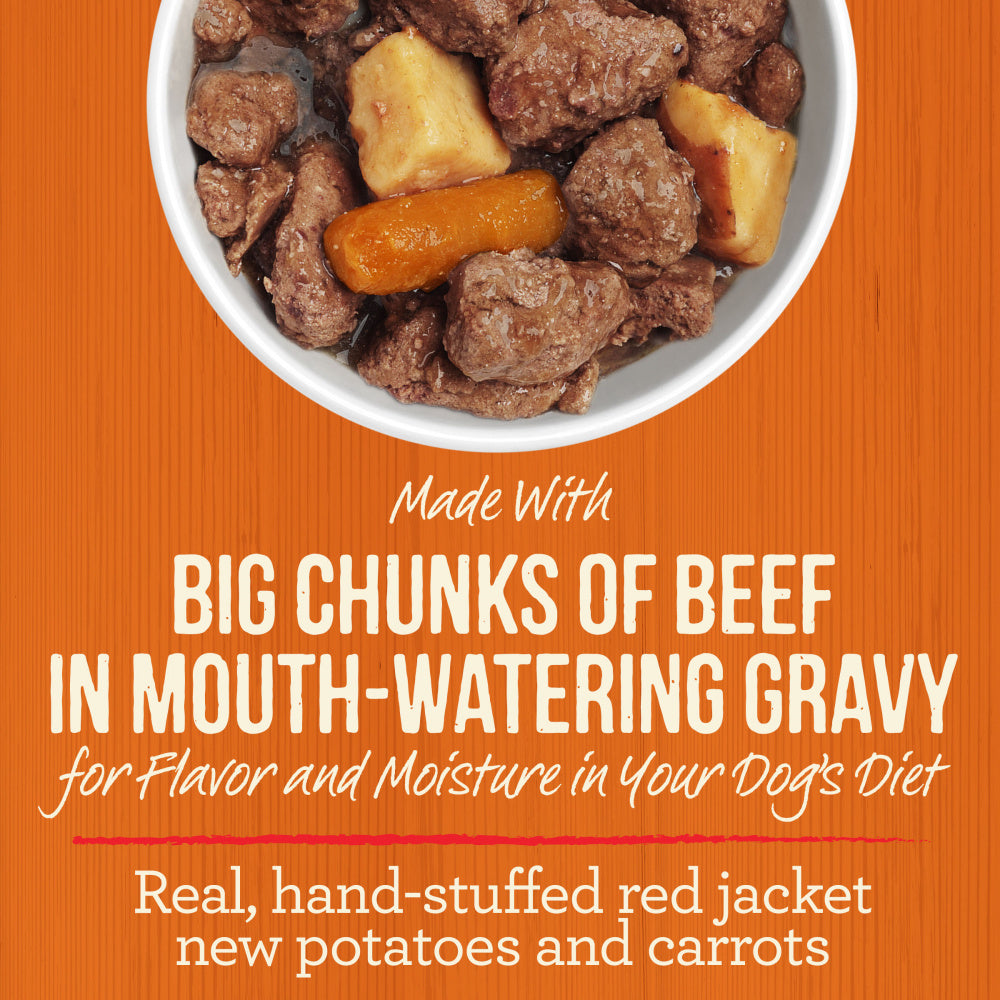 Merrick Grain Free Chunky Pappy's Pot Roast Dinner Canned Dog Food - Mr Mochas Pet Supplies