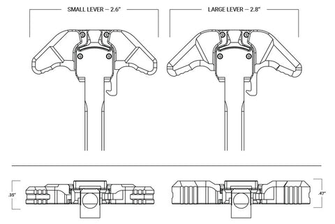 Aero Breach AR10 Charging Handle