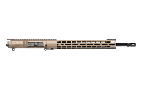 Aero Precision M5 COMPLETE UPPER, 18" .308 RIFLE BARREL, ATLAS S-ONE 15" M-LOK HG - FDE CERAKOTE