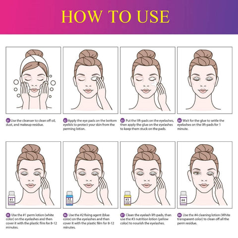 Iconsign Lash Lift Instructions