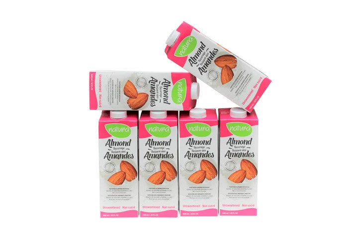 photo of unsweeted almond milk Natur-a