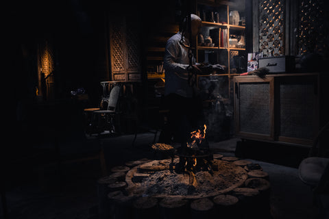 Qiu Laoshi Dai teaware artist studio, wooden-fired
