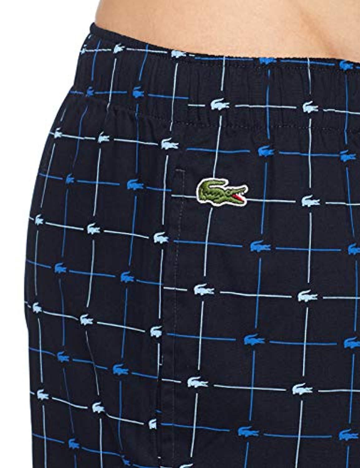 lacoste sleep shorts