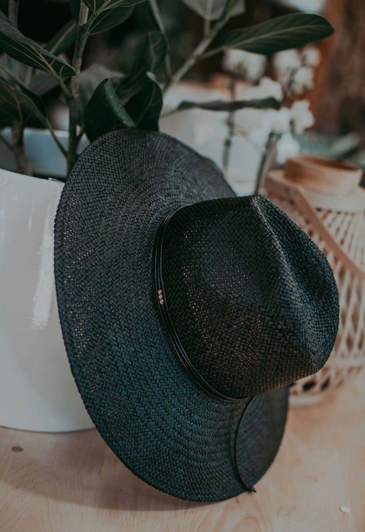 Sienna  Palm Straw Fedora – WEST VON