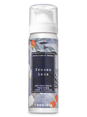 product shot of bath and body works frozen lake hand sanitizer