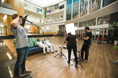 essential oily sanitizer commercial nurse behind the scenes