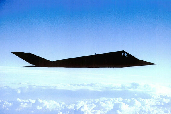 Aircraft Postcard, F-117 Nighthawk Stealth Fighter During Training ...