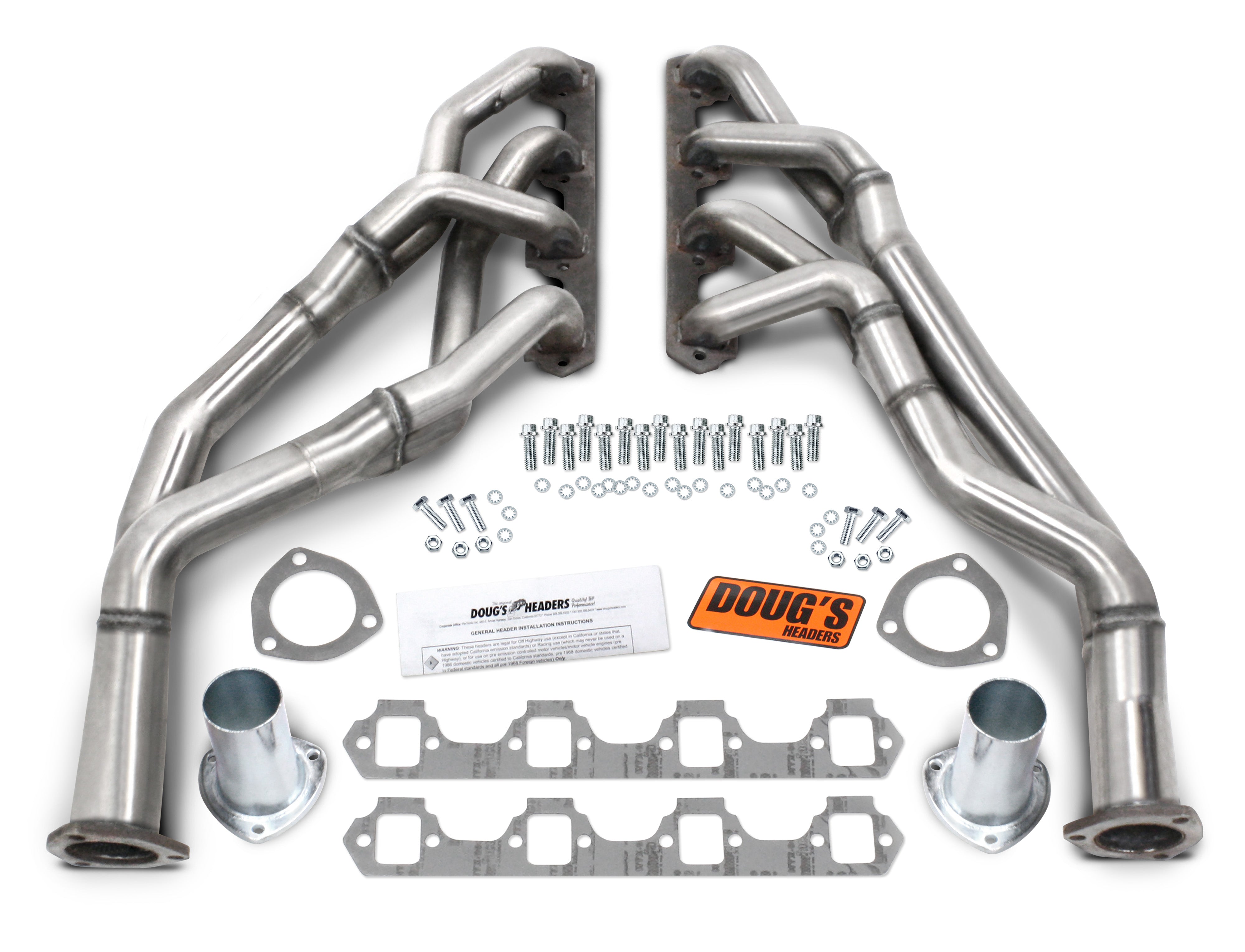 Doug's Headers D660YS-SS 60-65 Falcon SBF Tri Y 304SS