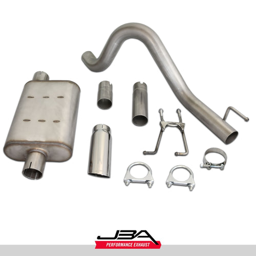 JBA Performance Exhaust | 30-1502 87-96 Jeep Wrangler YJ Cat Back Exhaust