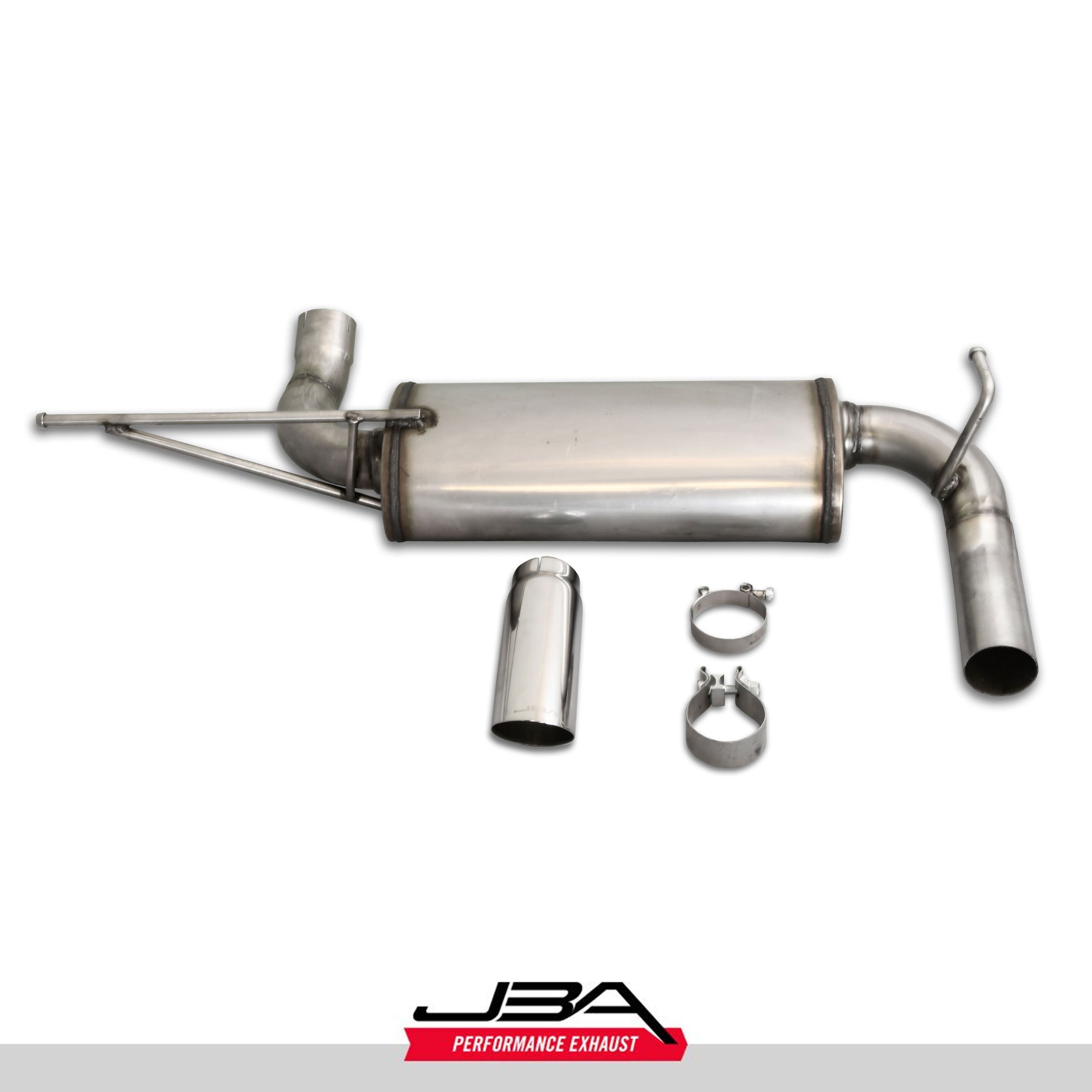 JBA Performance Exhaust | 30-1502 87-96 Jeep Wrangler YJ Cat Back Exhaust