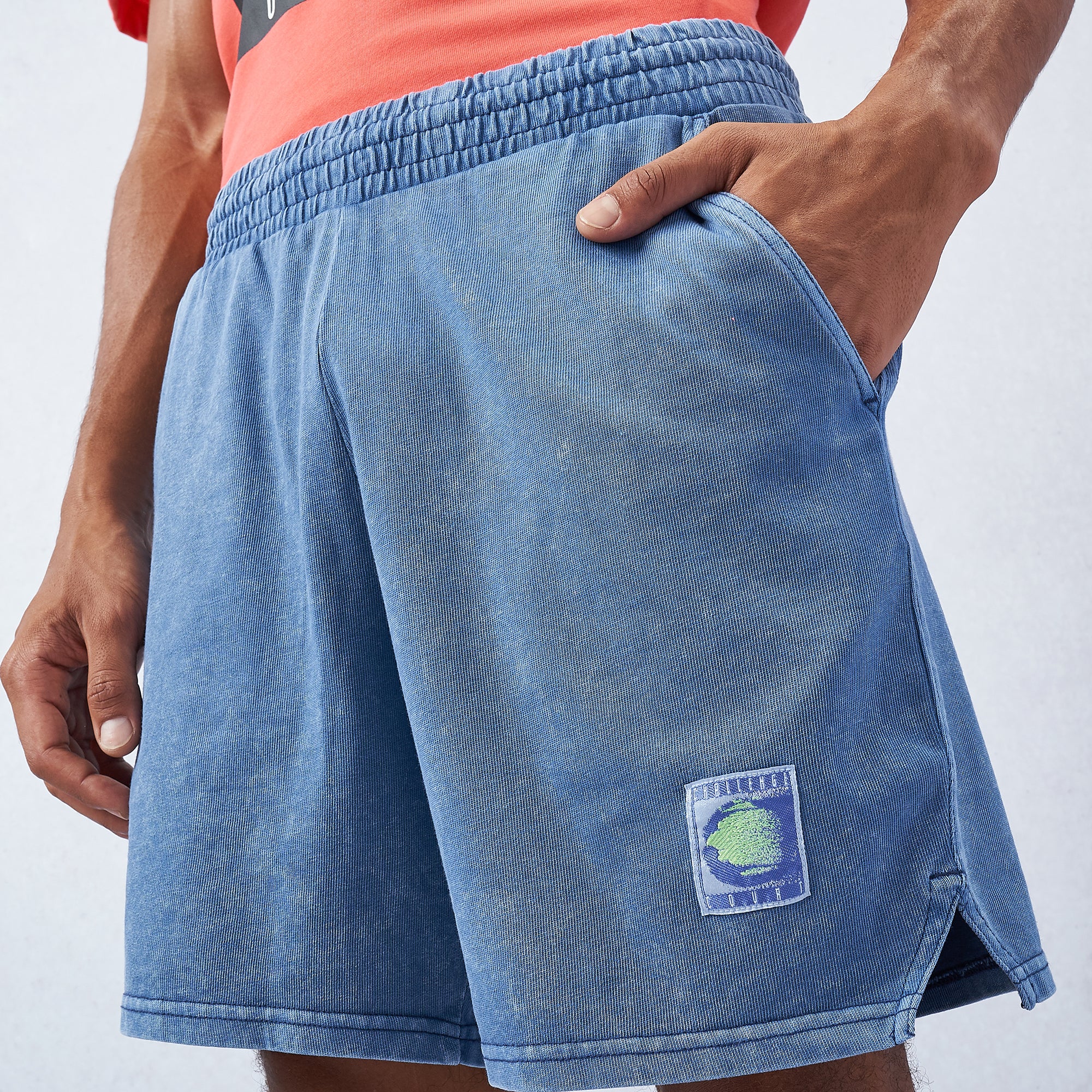 nike sportswear knit wash shorts