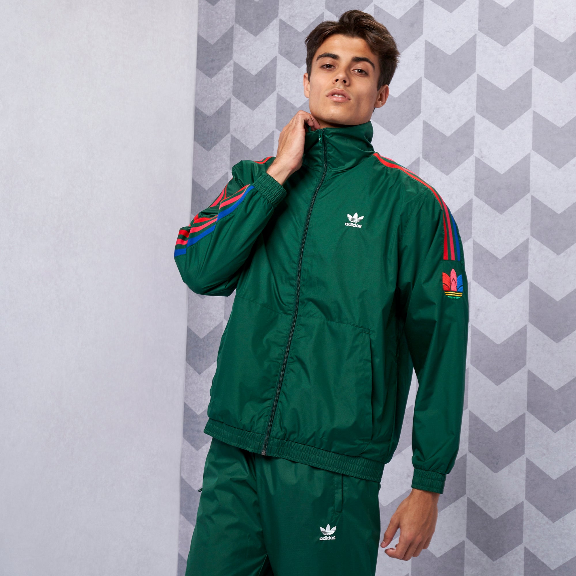 adidas 3d trefoil track jacket