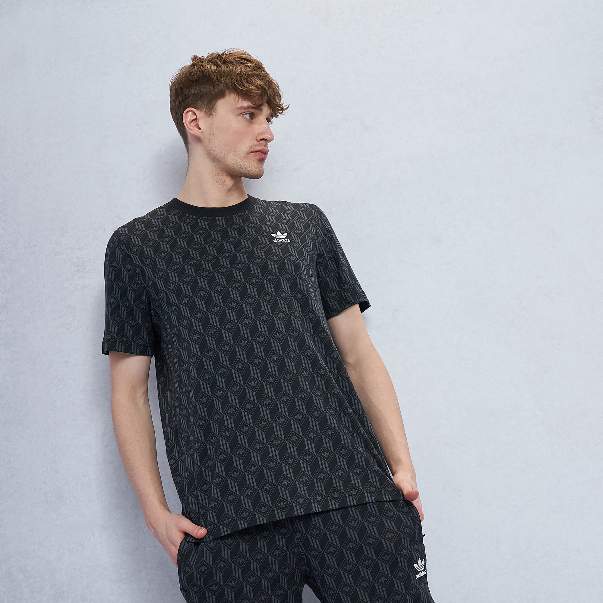 adidas Originals Mono Allover Print Tee | Dropkick