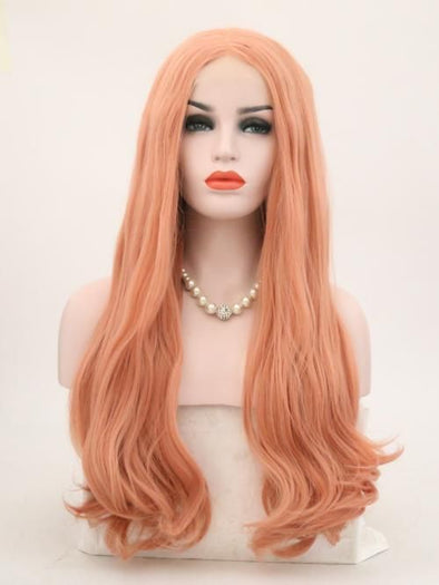 Lace Frontal Wigs Pink Hair Brown Hair To Pink Without Bleach For