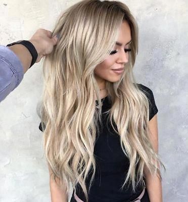 2020 Fashion Ombre Blonde Wigs Best Blonde Hair Color To Cover