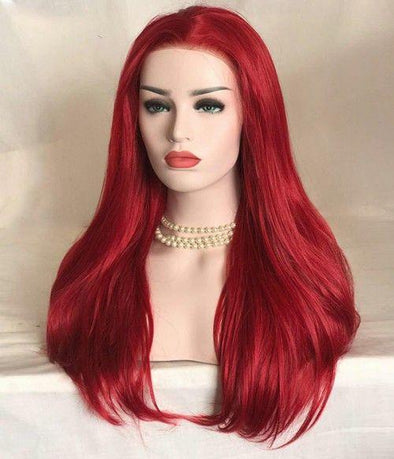 Red I Love Lucy Wig Lana Del Rey Red Hair John Frieda Dark Red