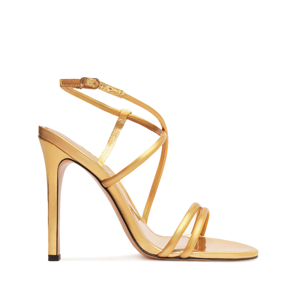 Schutz Aimee Specchio Leather Sandal