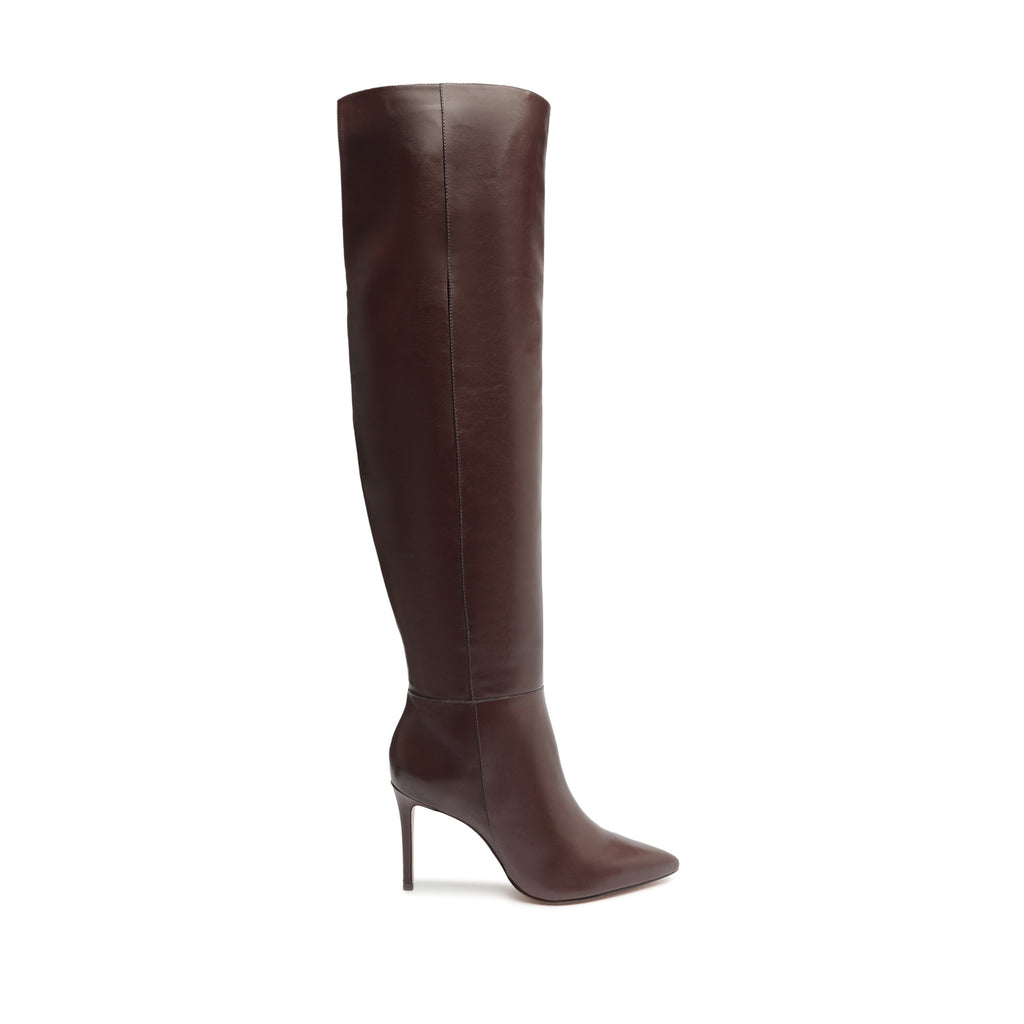 Schutz Mikki Over the Knee Leather Boot