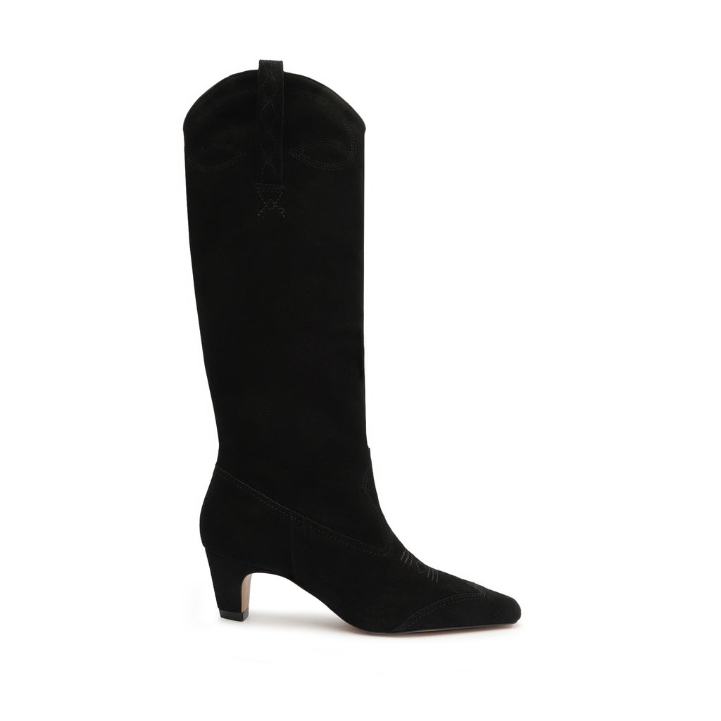 Schutz Allie Up Suede Boot