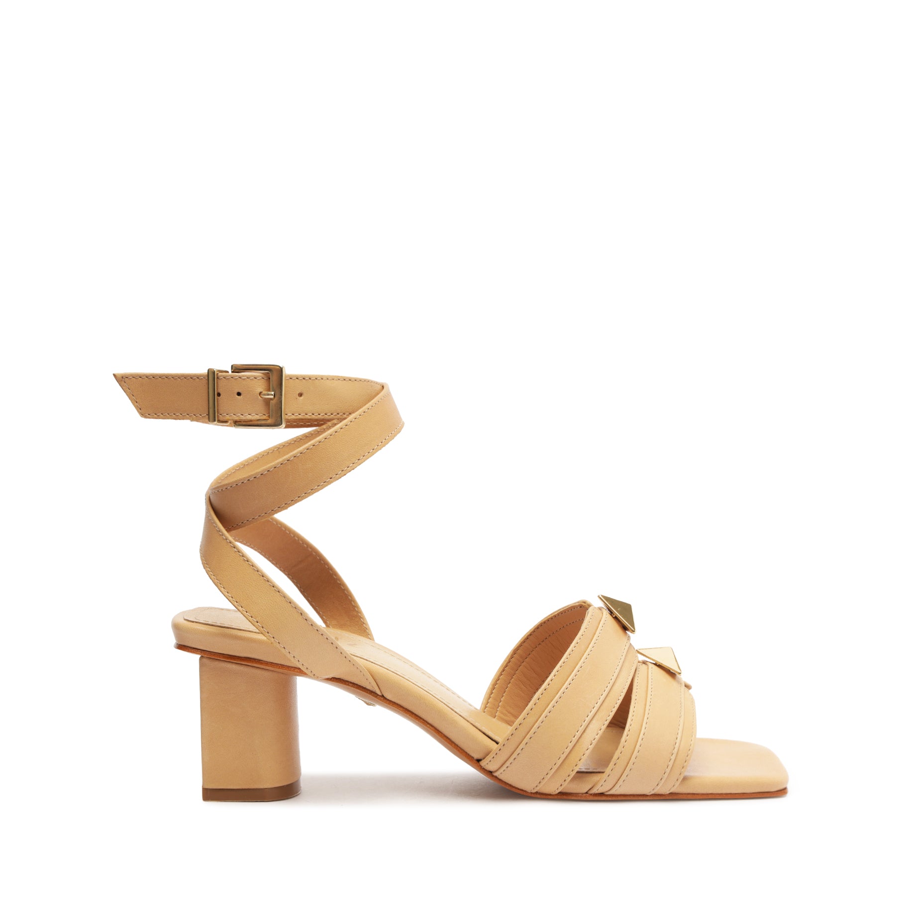 Schutz Kyrie Mid Leather Sandal In Multi