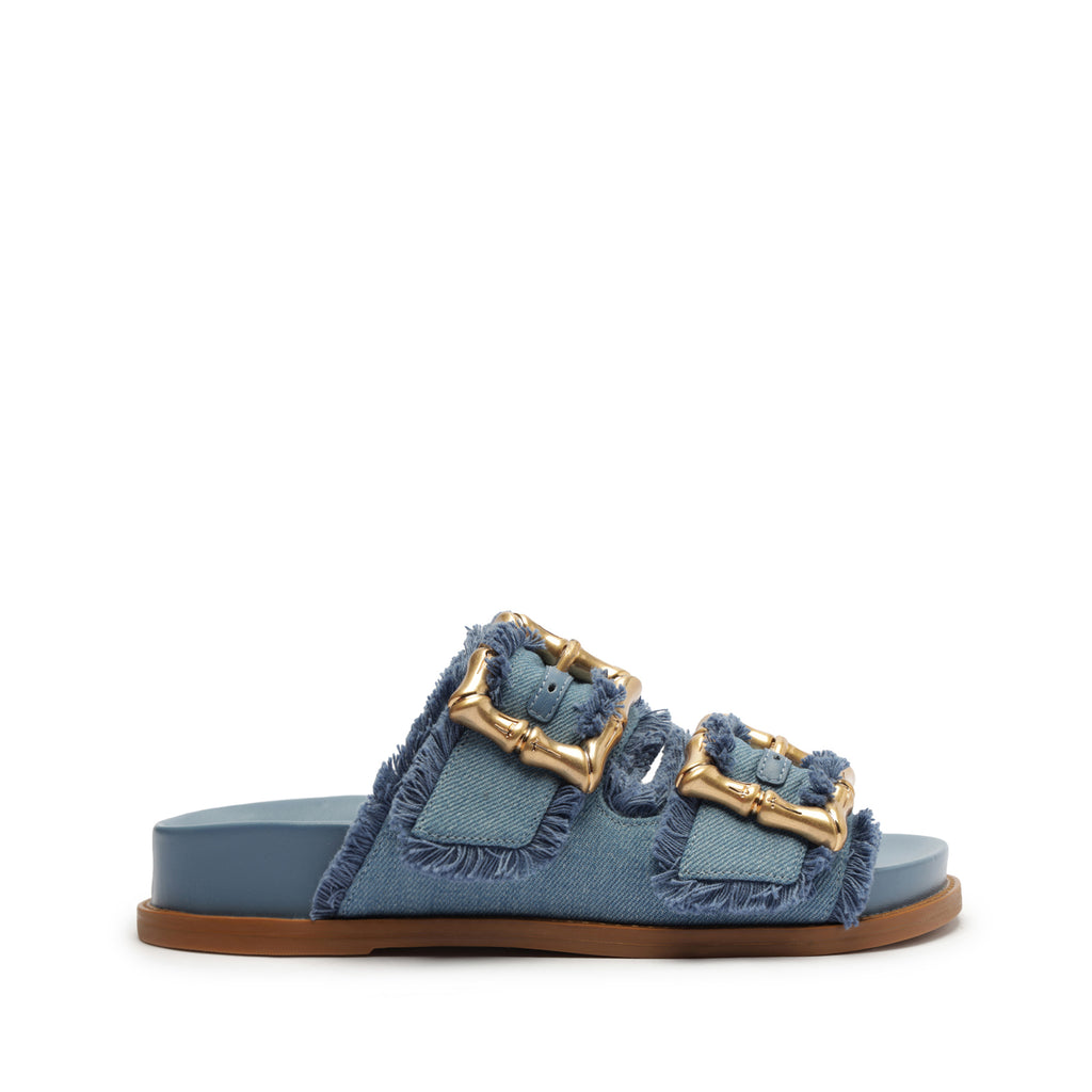 Schutz Enola Sporty Denim Sandal